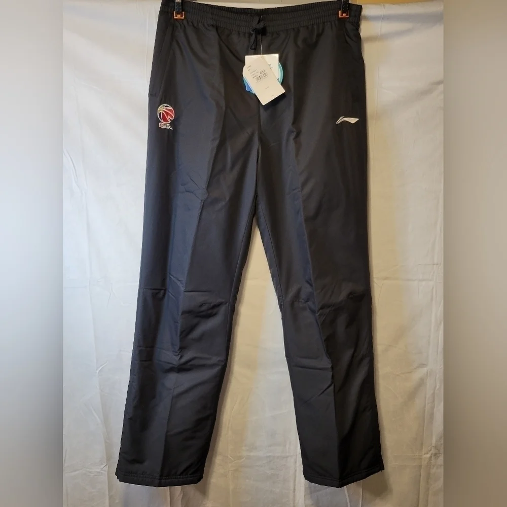 LI-NING CBA Chinese Basketball Association Warmup Pants - Picture 1 of 13